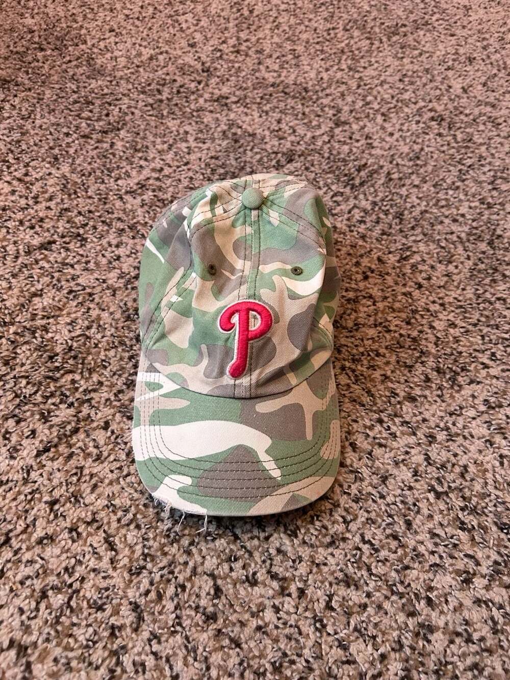 47 Brand Philadelphia Phillies Camo Clean Up Hat Adjustable